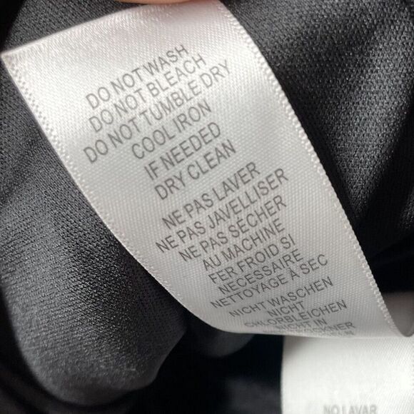 AIDAN MATTOX Dress Womens 8 Mini Cocktail Silver Black Sequin Strappy NEW - Picture 6 of 7